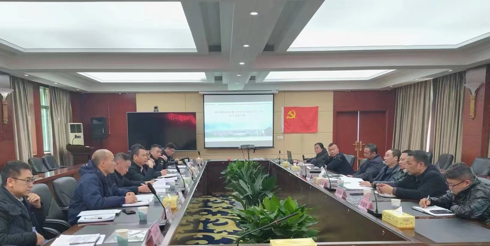 株洲航電分公司、空洲島公司聯合調研安江水電站和清水塘水電站